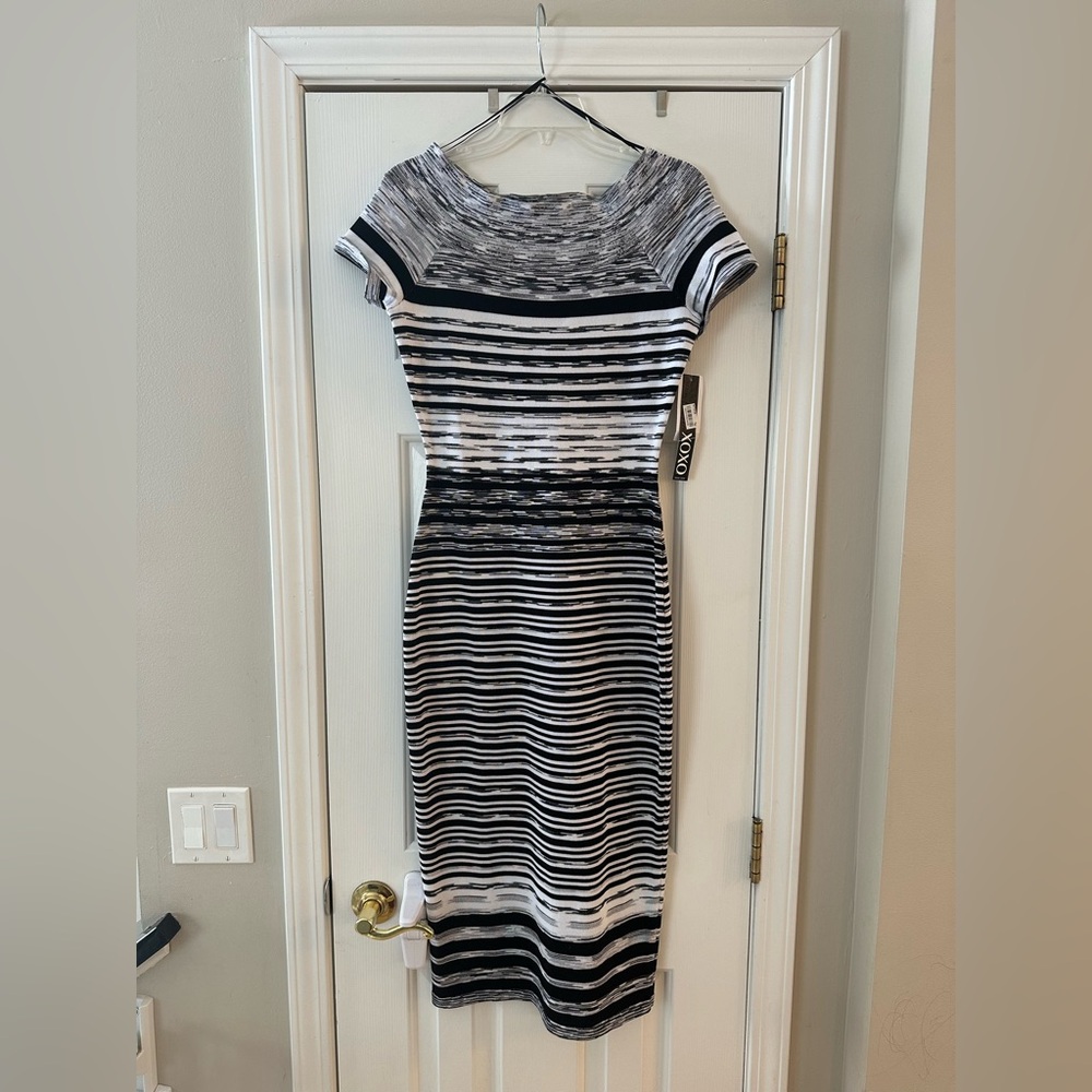 XOXO Stripped Dress - NWT